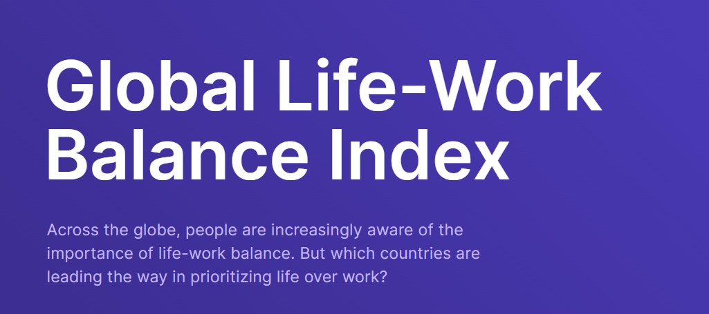 work life balance